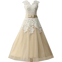 Lace Formal Evening Dresses Wedding Guest Party Dress