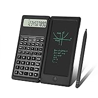 Aucanla Scientific Calculators,10-Digit LCD Display Desk Calculator with Notepad,Premium School Supplies for High School & College Students