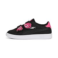 PUMA Unisex-Child Smash Hook and Loop Sneaker