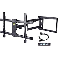 FORGING MOUNT Long Extension TV Mount/Wall Bracket Full Motion with 30 inch Long Arm for Corner/Flat Installation fits 37 to 75