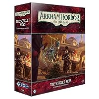 Fantasy Flight Games Arkham Horror The Card Game The Scarlet Keys Campaign Expansion - Unravel The Mysteries of Disappearances! Cooperative LCG, Ages 14+, 1-4 Players, 1-2 Hour Playtime, Made