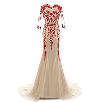 2024 Bridal Wedding Dresses Prom Reception Gowns Long Mermaid Lace