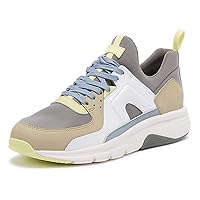 Camper Men's Drift Sneakers, Beige-Gray Multi,9 M US