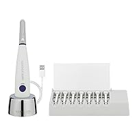 Beauty - Sonicsmooth – SONIC Technology Dermaplaning Tool - 2 in 1 Women’s Facial Exfoliation & Peach Fuzz Hair Removal System with 8 Weeks of Safety Edges