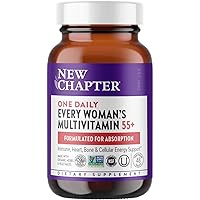 Women's Multivitamin 50 Plus for Cellular Energy, Heart & Immune Support with 20+ Nutrients + Astaxanthin - Every Woman's One Daily 55+, Gentle on The Stomach, 48 Count