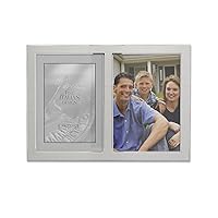 Lawrence Frames 750057D Silver Metal 7.7-inch x 11.2-inch Picture Frame