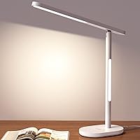 LED Desk Lamp, Eye-Caring Desk Lamps for Home Office,1000Lum Super Bright Dimmable Brightness Desk Light with Night Light & Auto Timer, Table lamp for Reading Studying Working Lamps Dorm Gift