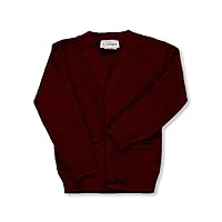 Cookie's Big Boys' Cardigan Sweater (Sizes 8-20) - Burgundy, 12
