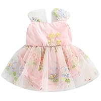 Mubineo Infant Baby Baby Girl Lace Romper Tutu Dress Princess Overall Dress Sundress