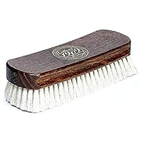 Collonil 1909 Fine Polishing Brush Made with Real Natural Goat Hair with Wood Handle (6?in.) for Polishing & Cleaning All Designer Leather Shoes, Clothes, and Handbags. by Collonil