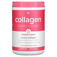 Sports Research Collagen Beauty Complex, Marine Collagen, Strawberry Lemonade, 9.52 oz (270 g)