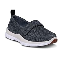 Dr. Comfort Autumn Casual Espadrille Wool Shoe with Gel Inserts-Easy Off Arthritis & Diabetic Shoes for Women