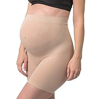 Maternity Shapewear, Over Bump, Mid Thigh, Seamless Support, Pregnancy Underwear, Made in USA, Pettipant
