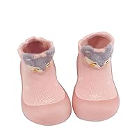 Cute First Toddler Baby Walkers Elastic Shoes Infant Indoor Animals Casual Baby Shoes Toddler Size 3 Shoes Girl