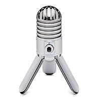 SAMSON Meteor Mic USB Studio Condenser Microphone (Chrome)