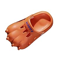 Kids Unisex Garden Beach Dinosaur Clogs Summer Cute Indoor Outdoor Shower Sandals Slippers House Slippers