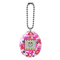 Bandai Tamagotchi Original Berry Delicious Shell | Tamagotchi Original Cyber Pet 90s Adults and Kids Toy with Chain | Retro Virtual Pets are Great Boys and Girls Toys or Gifts for Ages 8+