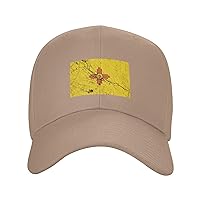 Flag of New Mexico Texture Effect Baseball Cap for Men Women Dad Hat Classic Adjustable Golf Hats