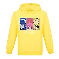 Novelty Spy x Family Printed Hoody Comfy Soft Cotton Tops,Casual Cotton Hoody for Boys Girls