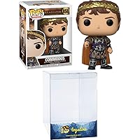 Commodus: Funk o Pop! Movies Vinyl Figure Bundle with 1 Compatible 'ToysDiva' Graphic Protector (858-41359 - B)