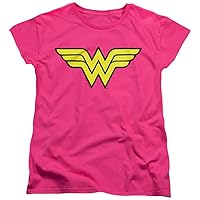 Popfunk Classic Womens Batman Classic Logo T Shirt for & Stickers