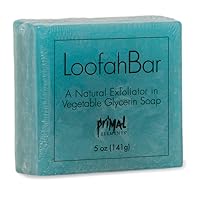 Primal Elements Mermaid Loofah Bar Soap, 5 Ounce