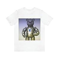 Dastardly-Sad Teddy - T Shirt White M