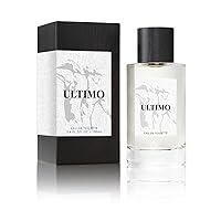Ultimo Eau de Toilette for Men by Tru Fragrance & Beauty - Spicy and Masculine Cologne - Dynamic and Authentic Fragrance Spray - Same Iconic Scent in a Sleak, Redesigned Bottle and Box - 3.4 fl oz | 100 ml