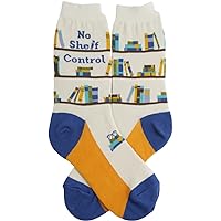 Foot Traffic Women's Education-Themed Socks, Fun Novelty Socks, Sizes 4–10