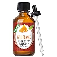 Healing Solutions 60ml Oils - Wild Orange Essential Oil - 2 Fluid Ounces