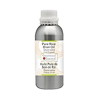 Pure Rice Bran Oil (Oryza Sativa) Cold Pressed 630ml (21 oz)