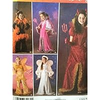 SIMPLICITY PATTERN 2861 CHILD AND GIRLS COSTUME SIZE HH 3-6