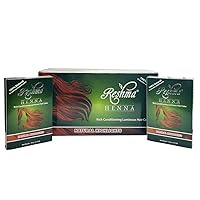 Reshma Beauty Henna Hair Color | 100% Natural, For Soft Shiny Hair | Henna Hair Color, Gray Coverage| Ayurveda Hair Products (Highlights, Pack Of 12)