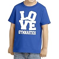 Kids Gymnastics Love Gymnastics Toddler T-Shirt