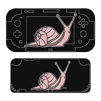 Funny Snail Decal Stickers Cover Skin Protective FacePlate for Nintendo Switch