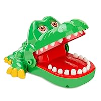 iShyan Crocodile Teeth Toys Game for Kids, Crocodile Biting Finger Dentist Games Funny Toys, 2020 Version Ages 4 and Up
