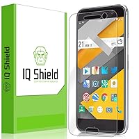 IQShield Screen Protector Compatible with HTC 10 (One M10) LiquidSkin Anti-Bubble Clear TPU Film