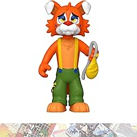 Circus Foxy: Action Figure Vinyl Figurine Bundle with 1 F N A F Theme Compatible Trading Card (67623)