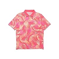 Under Armour Iso-Chill Palm Mens Golf Polo Pink Shock 683 XL