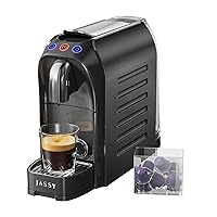 JASSY Small Espresso Coffee Machine 20 Bar Coffee Maker Compatible for NS Original Capsules with One-Touch Brewing Control,1255W(NS Original Capsules)
