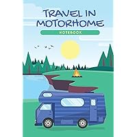 Travel in motorhome notebook/journal