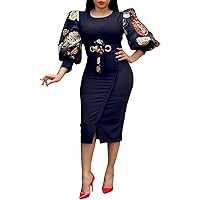 Spring Maxi Dresses for Women 2024 Plus Size 5X, Summer Foreign Trade Women's Plus Size Temperament Commuting
