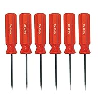 Malco A0 1/8 in. Scratch Awl with Regular Grip, 6-Pack