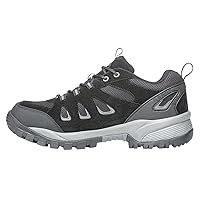 Propet Mens Ridge Walker Low Hiking Hiking Sneakers Shoes - Black