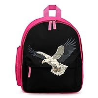 Eagle Cute Printed Backpack Lightweight Travel Bag for Camping Shopping Picnic