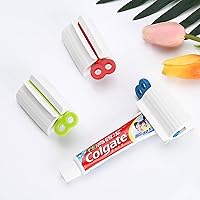 Toothpaste Squeezer, Toothpaste Stand Bathroom Accessories for Home Use (Pack of Three)