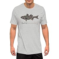 Striped Bass Graphic Tees for Men | Premium Short Sleeve Fish Graphic T-Shirt