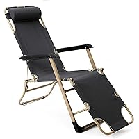Zero Gravity Lounge Chair, Recliner Chairs for Patio Garden Outdoor PatioHolder Folding Beach Chair Lounge Chair Lounge Chair Present