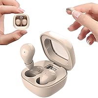 Wireless Smallest Invisible Earbuds For Sleep Ultra Small Hidden Earphones Ear Buds For Small Ear Bluetooth Mini Invisible Sleep Noise Cancelling Earbuds For Side Sleepers Hidden Headphones For Work