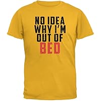 Old Glory Out of Bed Gold Adult T-Shirt - X-Large